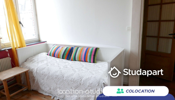 Colocation étudiante T2 &agrave; Lille (59800)
