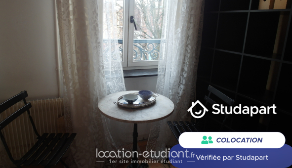 Colocation étudiante T2 &agrave; Lille (59800)