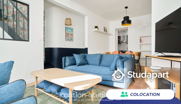 Colocation étudiante Duplex &agrave; Lille (59800)