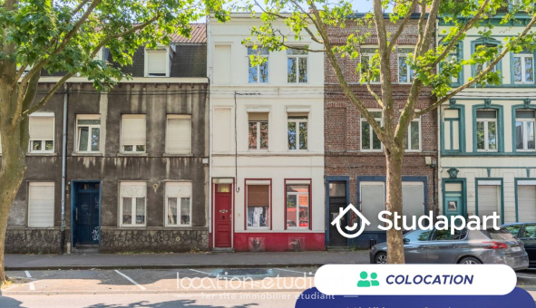Colocation étudiante Studio &agrave; Lille (59800)