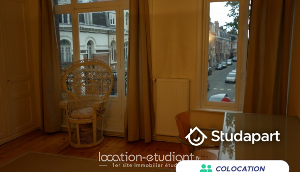 Colocation étudiante Studio &agrave; Lille (59800)