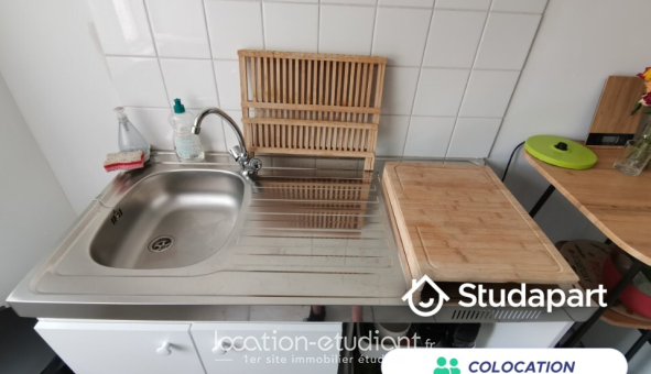 Colocation étudiante Studio &agrave; Lille (59800)