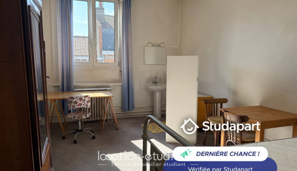 Colocation étudiante Studio &agrave; Lille (59800)