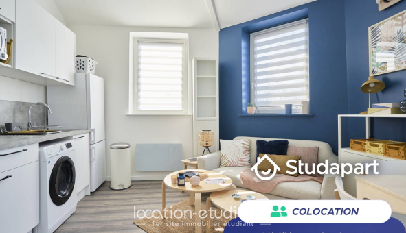 Colocation étudiante T3 &agrave; Lille (59800)