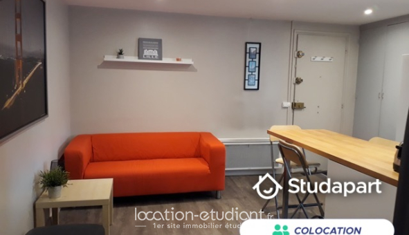 Colocation étudiante T4 &agrave; Lille (59800)