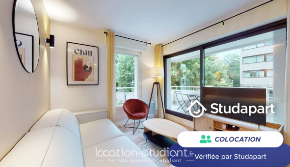 Colocation étudiante Duplex &agrave; Lille (59800)