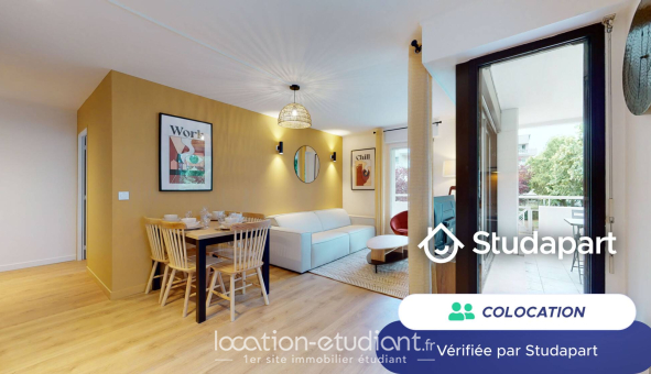 Colocation étudiante Duplex &agrave; Lille (59800)
