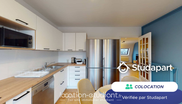 Colocation étudiante T1 &agrave; Lille (59800)
