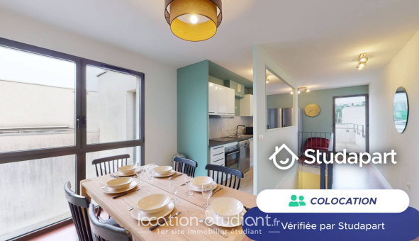 Colocation étudiante Duplex &agrave; Lille (59800)