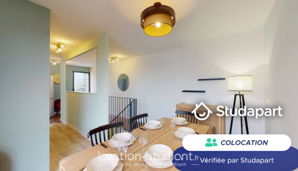 Colocation étudiante Duplex &agrave; Lille (59800)