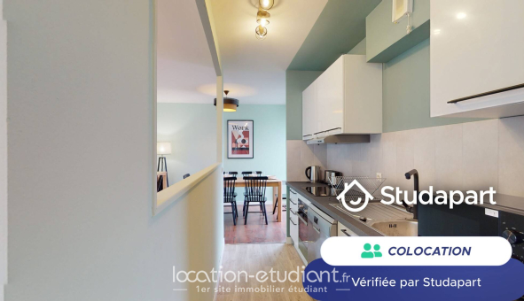 Colocation étudiante Duplex &agrave; Lille (59800)