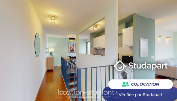 Colocation étudiante Duplex &agrave; Lille (59800)