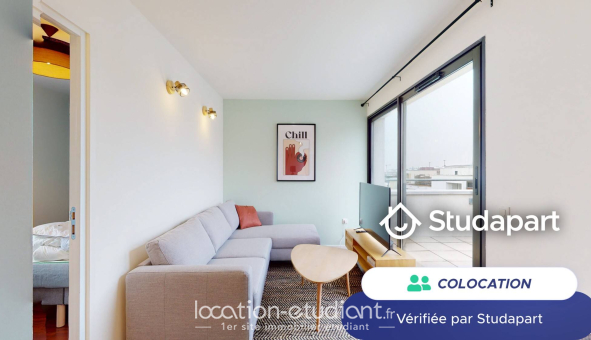 Colocation étudiante Duplex &agrave; Lille (59800)