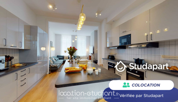 Colocation étudiante Studio &agrave; Lille (59800)