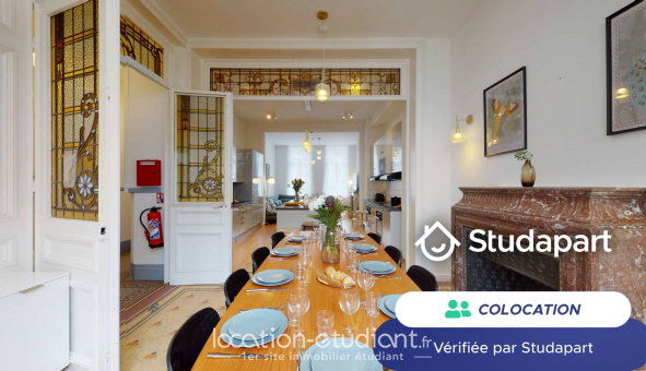 Colocation étudiante Studio &agrave; Lille (59800)