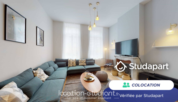Colocation étudiante Studio &agrave; Lille (59800)
