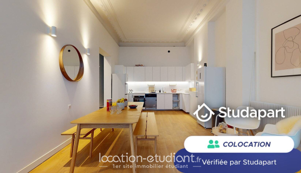 Colocation étudiante Studio &agrave; Lille (59800)
