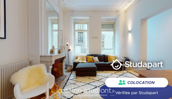 Colocation étudiante Studio &agrave; Lille (59800)