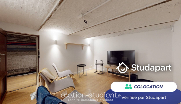 Colocation étudiante Studio &agrave; Lille (59800)
