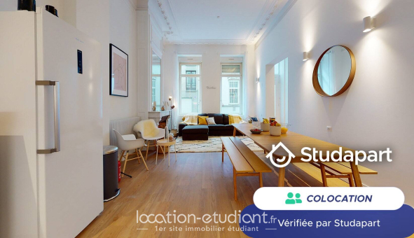 Colocation étudiante Studio &agrave; Lille (59800)