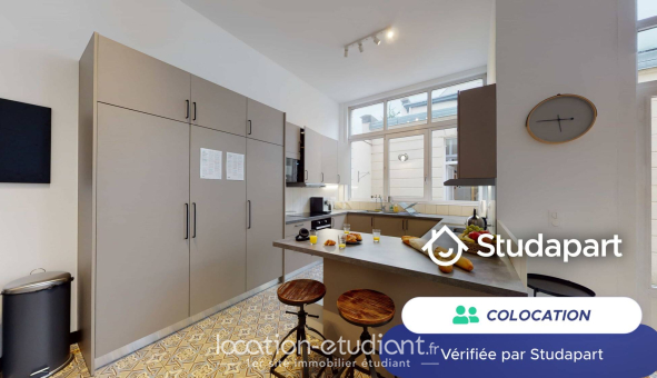 Colocation étudiante Studio &agrave; Lille (59800)