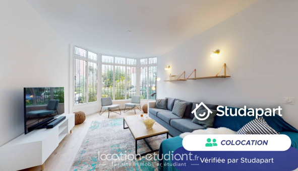 Colocation étudiante Studio &agrave; Lille (59800)