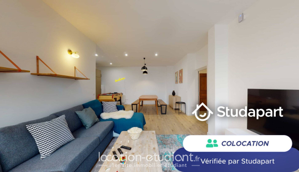 Colocation étudiante Studio &agrave; Lille (59800)