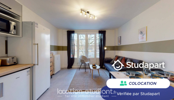 Colocation étudiante T5 &agrave; Lille (59800)