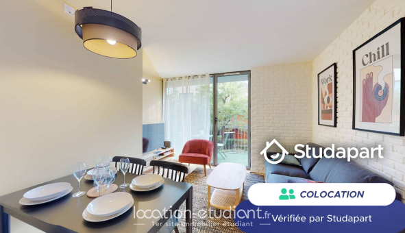 Colocation étudiante T5 &agrave; Lille (59800)