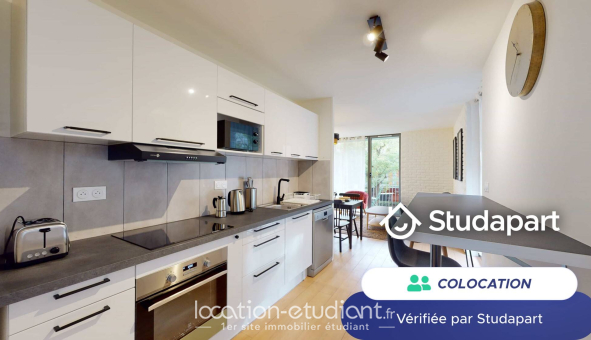 Colocation étudiante T5 &agrave; Lille (59800)