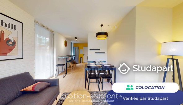 Colocation étudiante T5 &agrave; Lille (59800)