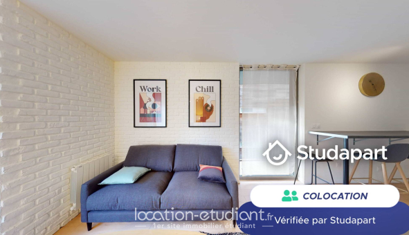 Colocation étudiante T5 &agrave; Lille (59800)