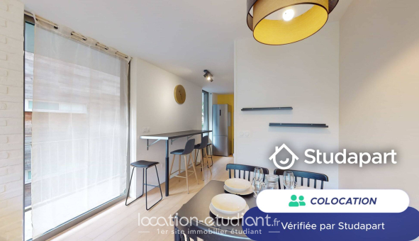 Colocation étudiante T5 &agrave; Lille (59800)