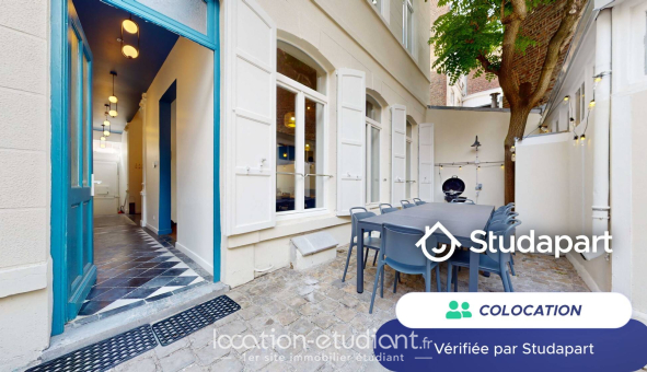 Colocation étudiante Studio &agrave; Lille (59800)