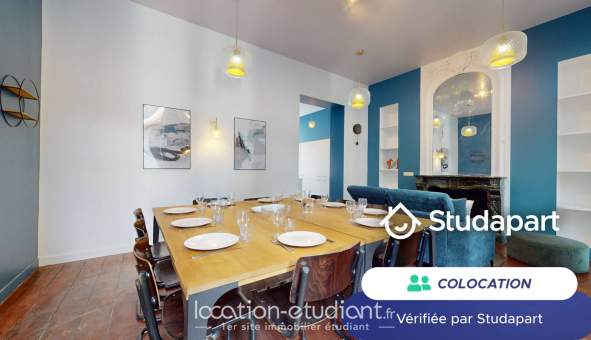 Colocation étudiante Studio &agrave; Lille (59800)