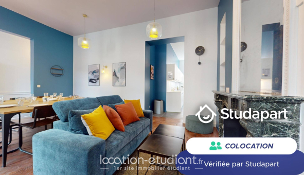 Colocation étudiante Studio &agrave; Lille (59800)