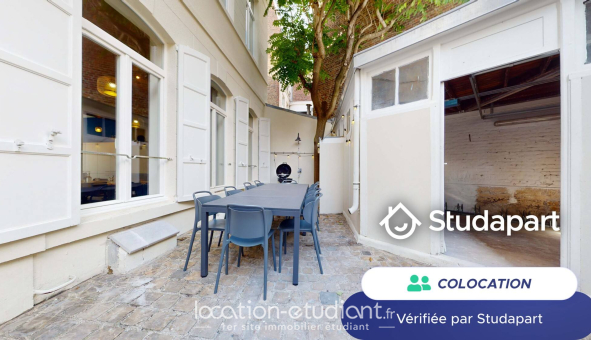 Colocation étudiante Studio &agrave; Lille (59800)