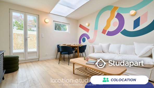 Colocation étudiante Duplex &agrave; Lille (59800)