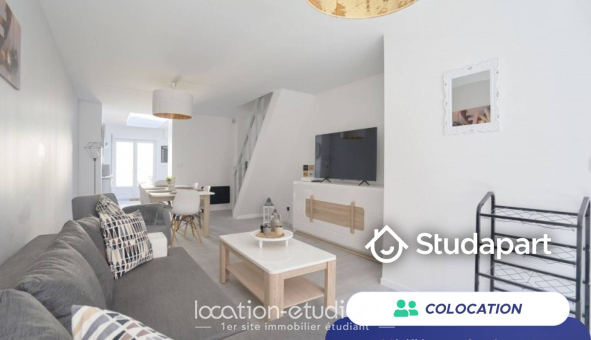 Colocation étudiante Studio &agrave; Loos (59120)