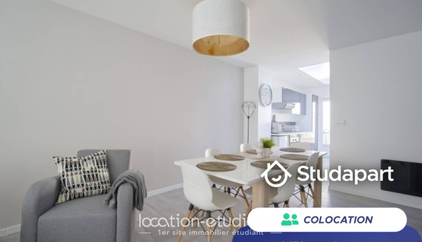 Colocation étudiante Studio &agrave; Loos (59120)