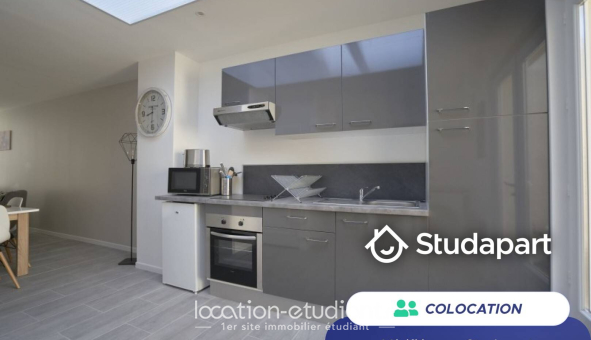Colocation étudiante Studio &agrave; Loos (59120)