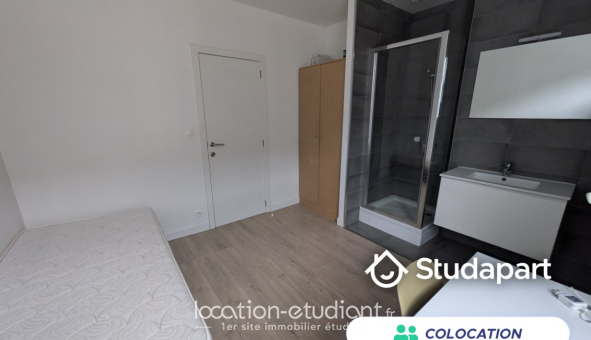 Colocation étudiante Studio &agrave; Loos (59120)