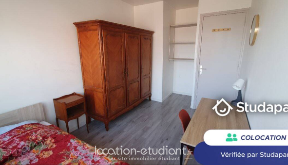 Colocation étudiante Studio &agrave; Loos (59120)