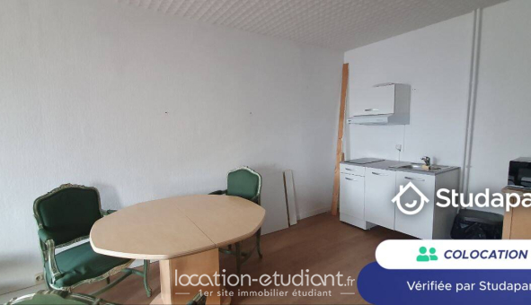 Colocation étudiante Studio &agrave; Loos (59120)