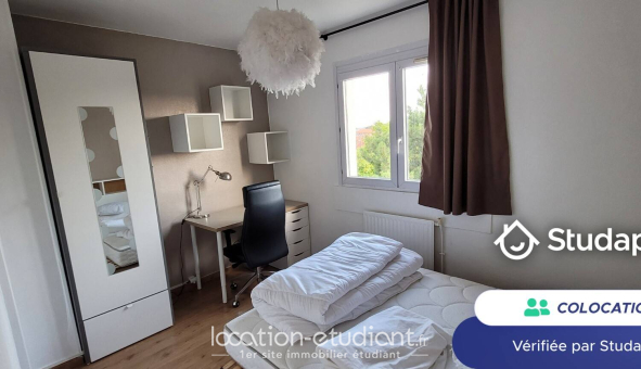 Colocation étudiante Studio &agrave; Loos (59120)