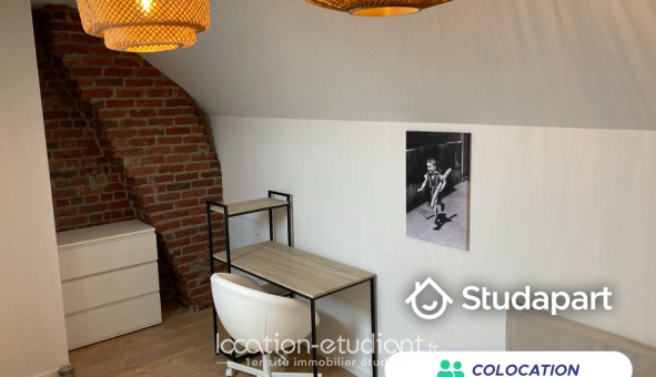 Colocation étudiante Studio &agrave; Loos (59120)