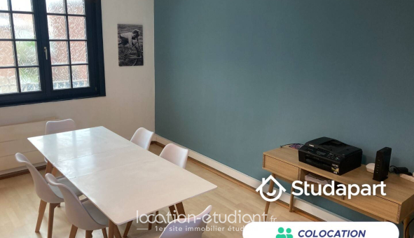 Colocation étudiante Studio &agrave; Loos (59120)