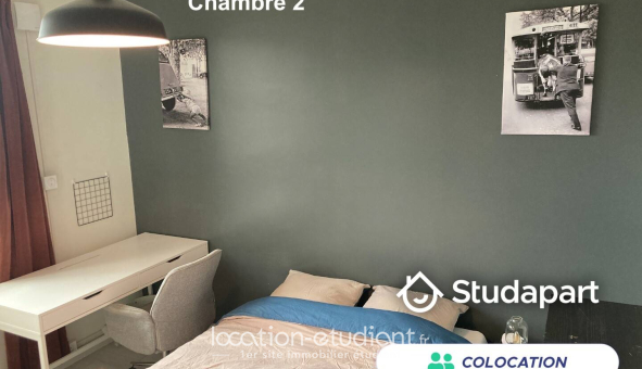 Colocation étudiante Studio &agrave; Loos (59120)