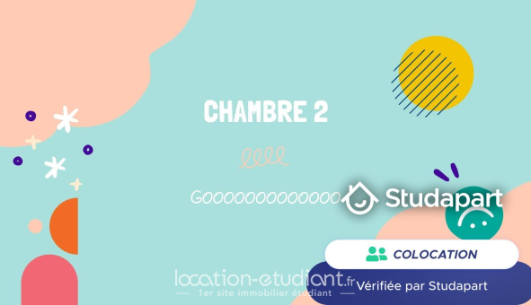 Colocation étudiante Studio &agrave; Loos (59120)