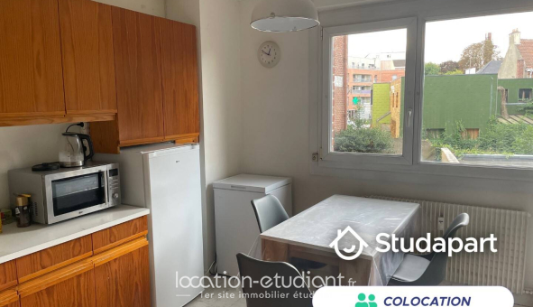 Colocation étudiante Studio &agrave; Loos (59120)